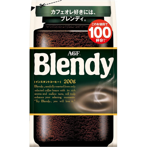 Японский растворимый кофе AGF Blendy средней крепости