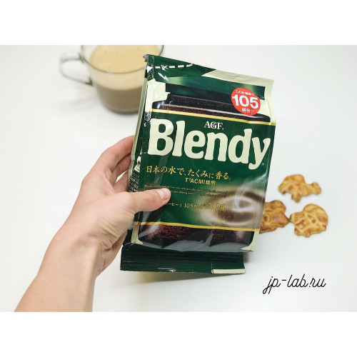 Японский растворимый кофе AGF Blendy средней крепости