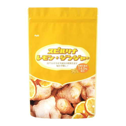 Спирулина с лимоном и имбирем Algae Spirulina Lemon Ginger — иммунитет и пищеварение