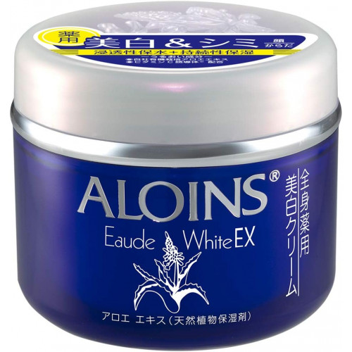 Японский глубоко увлажняющий крем с отбеливающим эффектом ALOINS Eaude White EX