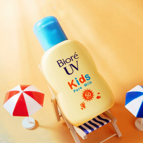 Санскрин для детей KAO Biore UV Kids Milk SPF 50+/ PA++++