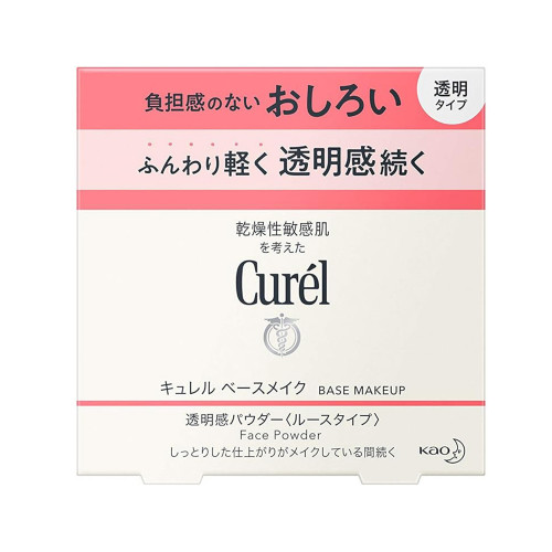 Японская прозрачная рассыпчатая пудра Curel Face Powder для чувствительной кожи