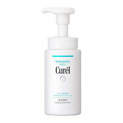 Пенка для умывания с керамидами для чувствительной кожи Curel Intensive Moisture Care Foaming Facial Wash
