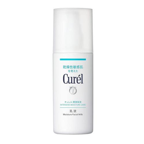 Японское увлажняющее молочко для чувствительной кожи с церамидами Curel Moisture Facial Milk