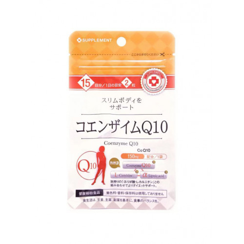 Коэнзим Q10 с L-карнитином и альфа-липоевой кислотой Daiso