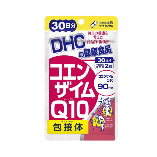 Японский антиоксидант Коэнзим Q10 DHC — энергия, сердце и антиоксидантная поддержка после 35 лет