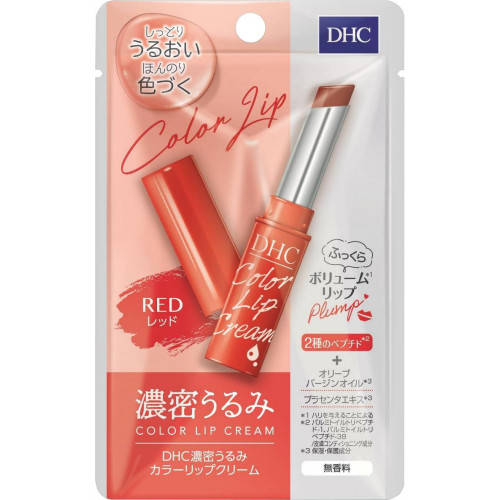 Увлажняющий цветной бальзам для губ DHC Dense Moisture Color Lip Cream
