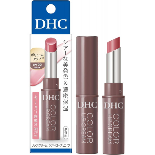 Цветной бальзам для губ DHC Color Lip Cream SPF22 PA++