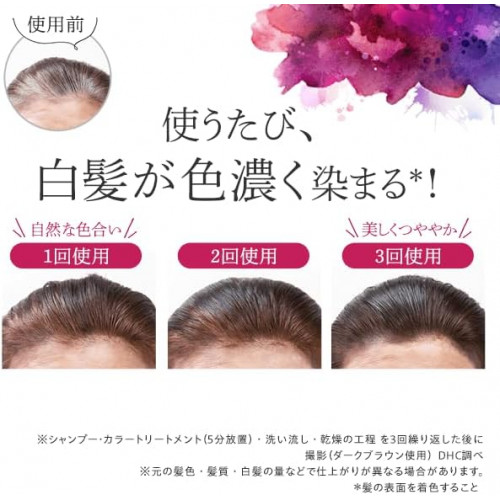 Окрашивающий уход для седых волос DHC Q10 Premium Color Treatment
