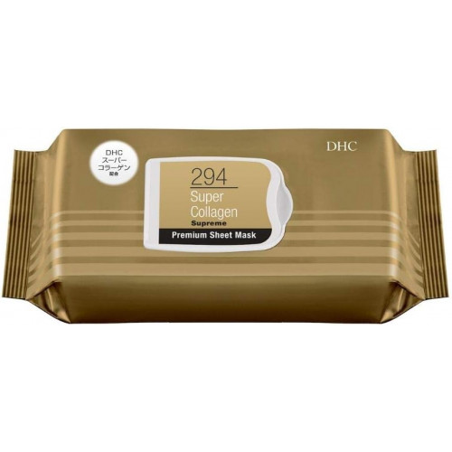 Увлажняющая маска с концентрированным коллагеном DHC Super Collagen Supreme Premium Sheet Mask