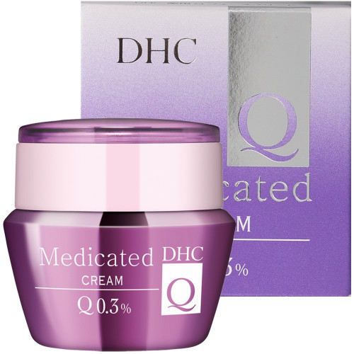 Японский насыщенный антивозрастной крем с коэнзимом Q10 Medicated Cream DHC