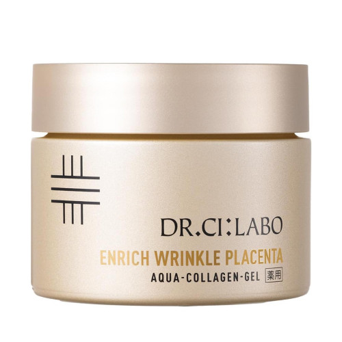 Японский лифтинг-гель с ретинолом и плацентой Dr. Ci:Labo Aqua Collagen Gel Enrich Wrinkle Placenta