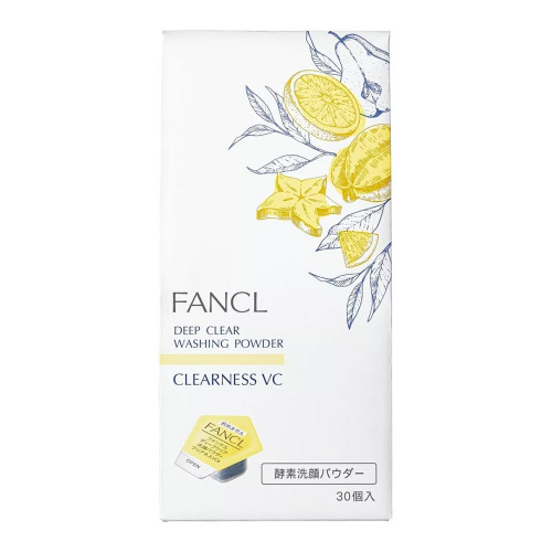 Японская энзимная пудра с витамином C для очищения пор FANCL Deep Clear Clearness VC