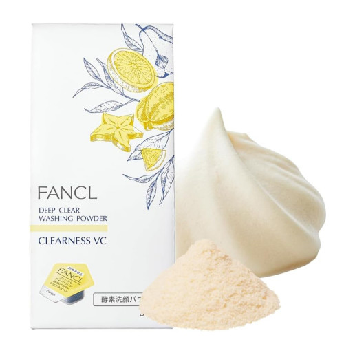 Японская энзимная пудра с витамином C для очищения пор FANCL Deep Clear Clearness VC