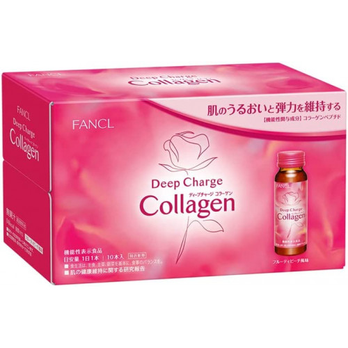 Питьевой коллаген FANCL New Deep Charge Collagen Drink, 10 бутылочек 