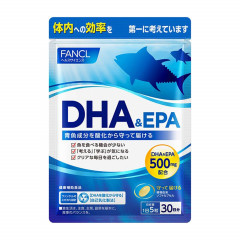 Омега-3 DHA EPA 500 мг FANCL — здоровье сердца, мозга и когнитивных функций