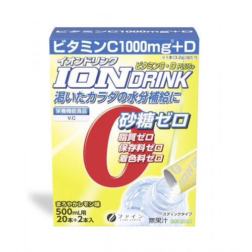 Ионный функциональный напиток с витаминами и вкусом личи ION DRINK FINE JAPAN