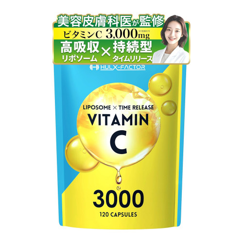 Hulx Factor Vitamin C липосомальный витамин C 3000 мг — защита клеток и восстановление