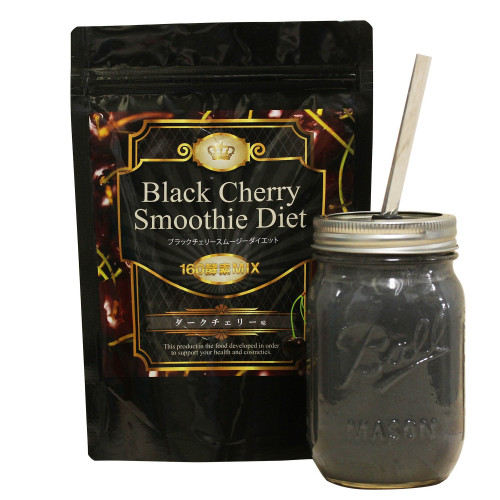 Японский диетический черешневый смузи для похудения Black Cherry Smoothie Diet IDEA 