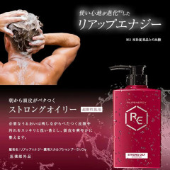 Шампунь для очень жирной кожи головы RIUP ENERGY STRONG OILY