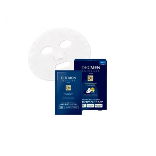 Японские маски для лица DHC MEN Deep Moisture Face Mask, 4 шт