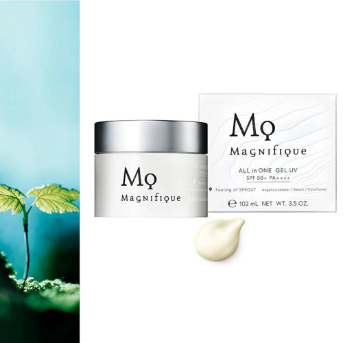 Универсальный УФ-гель для мужчин KOSE Magnifique All-in-One Gel UV SPF50+ PA++++