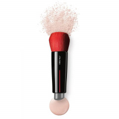 Двусторонняя кисть для растушевки макияжа Shiseido Makeup DAIYA FUDE Face Duo