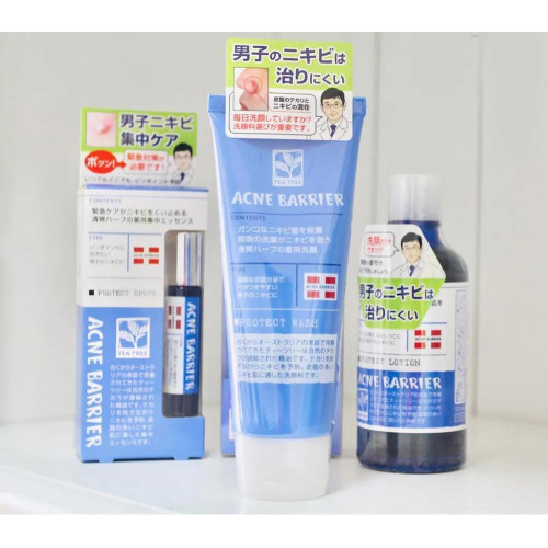 Пенка для умывания для мужчин против прыщей ISHIZAWA Mens Acne Barrier Protect Face Wash