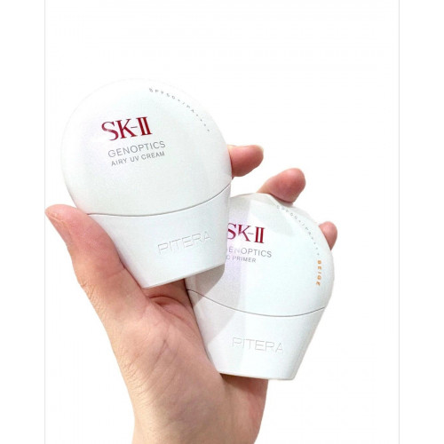 SK-II Genoptics Airy UV Cream SPF50+ PA++++ — японский УФ-крем для сияния кожи