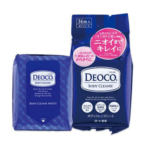 Влажные салфетки от пота и запаха Deoco, 36 шт