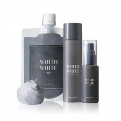 Набор для ухода за мужской кожей WHITH WHITE — против проблем с порами и кожным салом