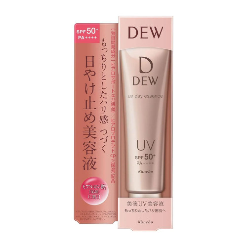 Kanebo DEW UV Day Essence SPF50+ PA++++ — японская солнцезащитная эссенция для лица