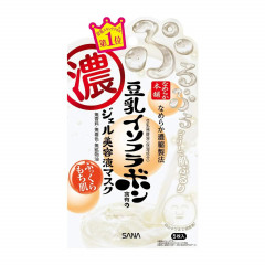 Тканевые маски с гелевой сывороткой Gel Serum Mask Sana Nameraka Honpo, 5 шт