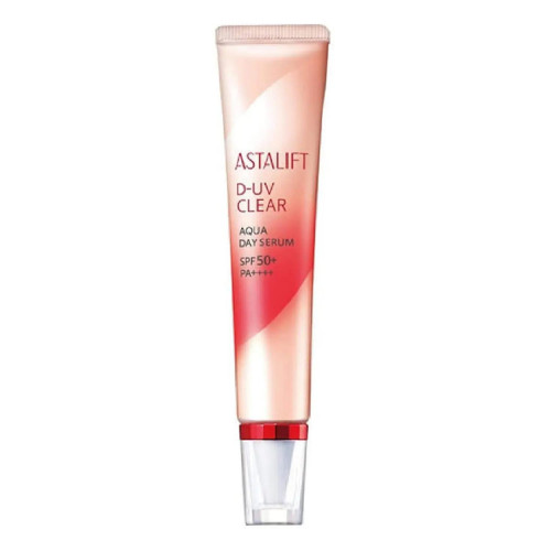 ASTALIFT D-UV Clear Aqua Day Serum SPF50+ PA++++ — японская солнцезащитная основа под макияж