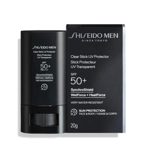 Солнцезащитный стик для лица Shiseido Men Clear Stick UV Protector SPF50+ PA++++