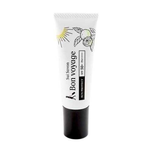 SuiSavon Bon Voyage Sun Protect SPF50+ PA++++ — японский солнцезащитный крем для лица и тела
