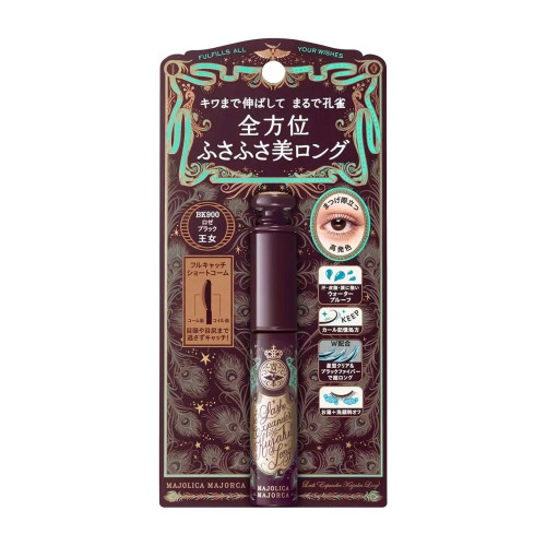 Тушь для удлинения и объема ресниц MAJOLICA MAJORCA Lash Expander Peacock Long