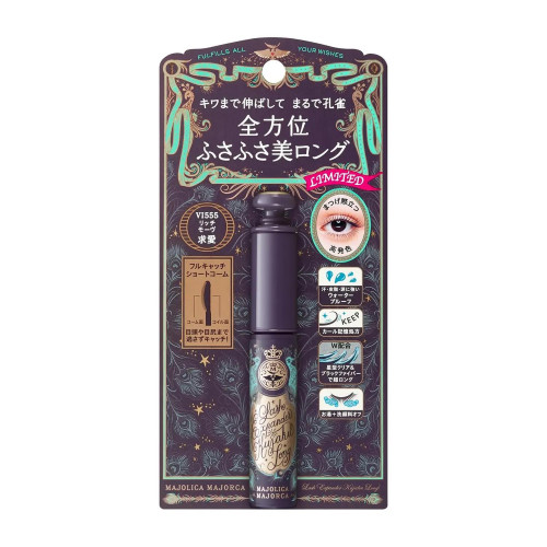 Тушь для удлинения и объема ресниц MAJOLICA MAJORCA Lash Expander Peacock Long