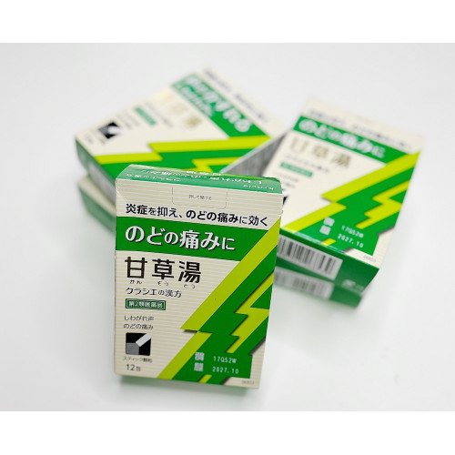 Экстракт солодки от боли в горле в гранулах Kampo Kanzoto Extract Granules S