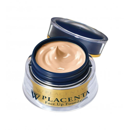 Тональный крем с уходом и SPF 40 Hokkaido W Placenta Face Up Foundation натуральный, 25 г