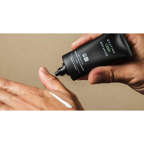 Солнцезащитный крем для мужчин SPF50+PA++++ Quattro Botanico