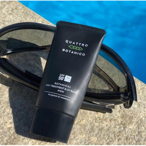 Солнцезащитный крем для мужчин SPF50+PA++++ Quattro Botanico