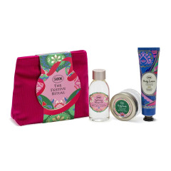 Подарочный набор для ухода за телом SABON Golden Citrus — Золотой цитрус, 3 средства