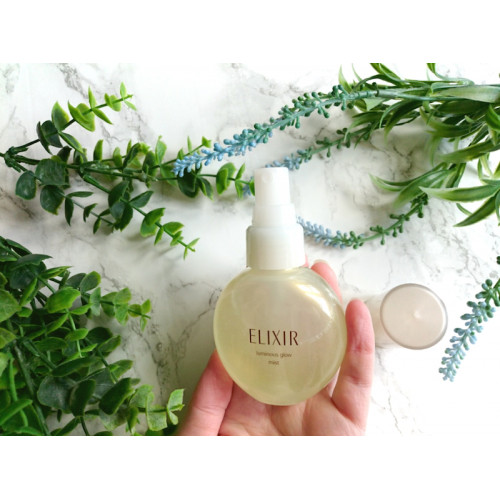 Японский увлажняющий мист с коллагеном для лица Shiseido Elixir Luminous Glow Mist