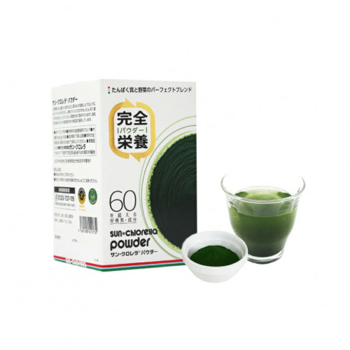 Японский порошок хлореллы San Chlorella 
