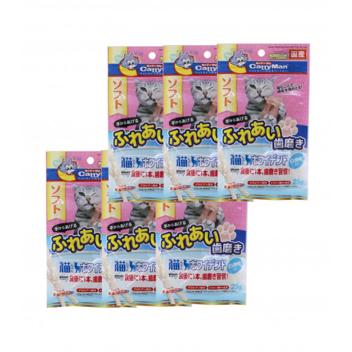 CattyMan Cat White Flesh — зубные палочки с белой рыбой для кошек